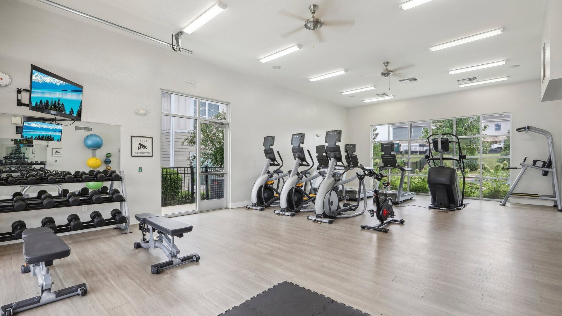 State-of-the-Art Fitness Center at Springs at McDonough Apartments