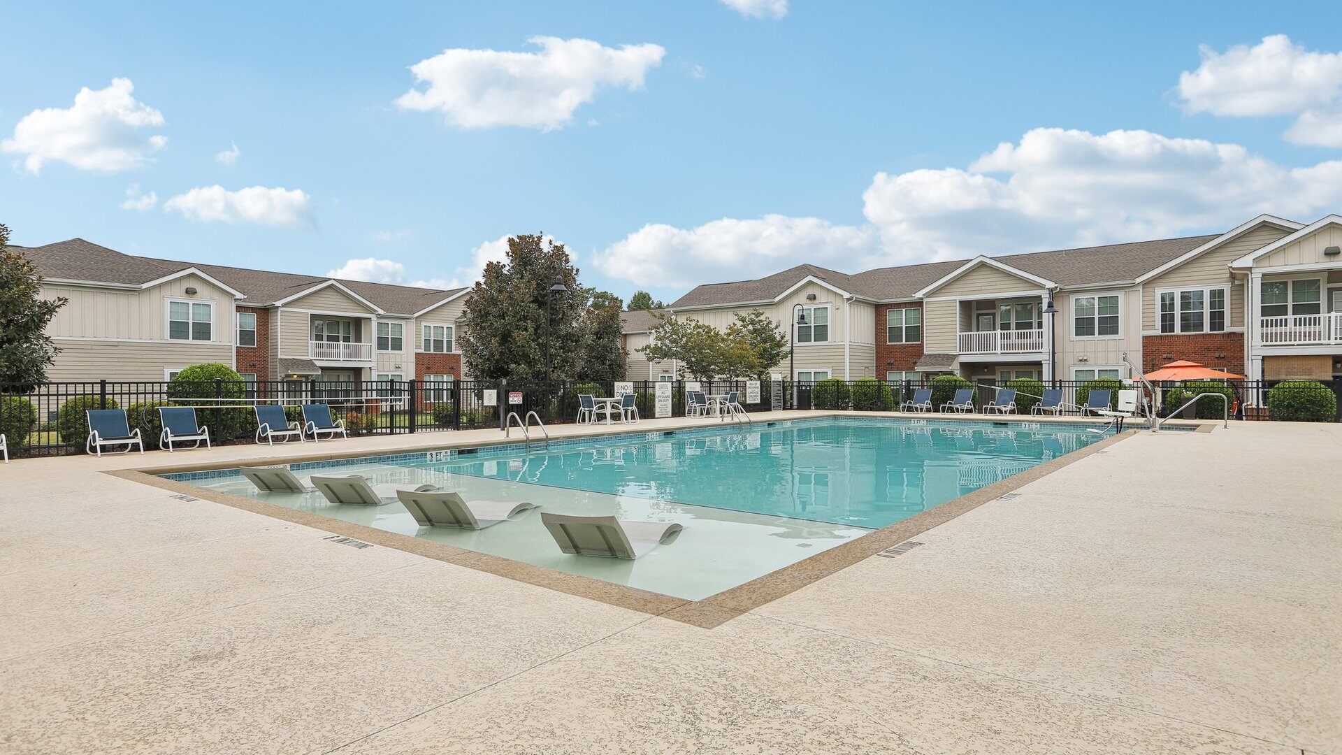 Resort Style Pool at Springs at McDonough Apartments in McDonough, Ga