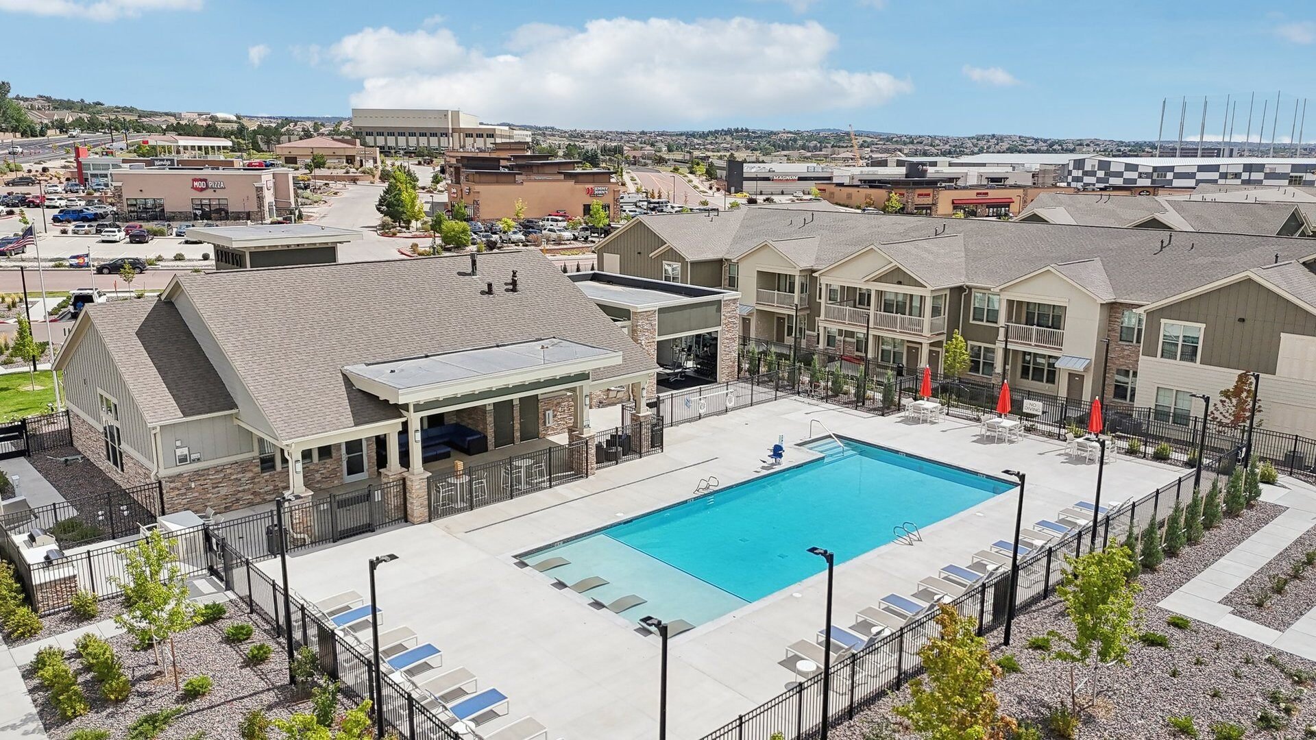 Northgate Pool Aerial